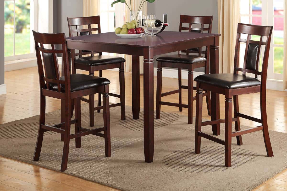 F2252 5-Pcs Counter Height Dining Set