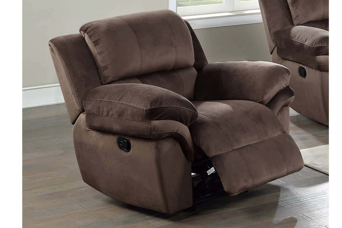 nubuck recliner