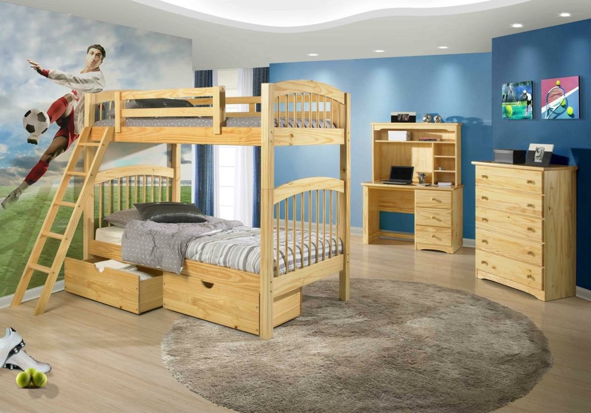 Phoenix Twin over Twin Bunk Bed Natural by Innovations