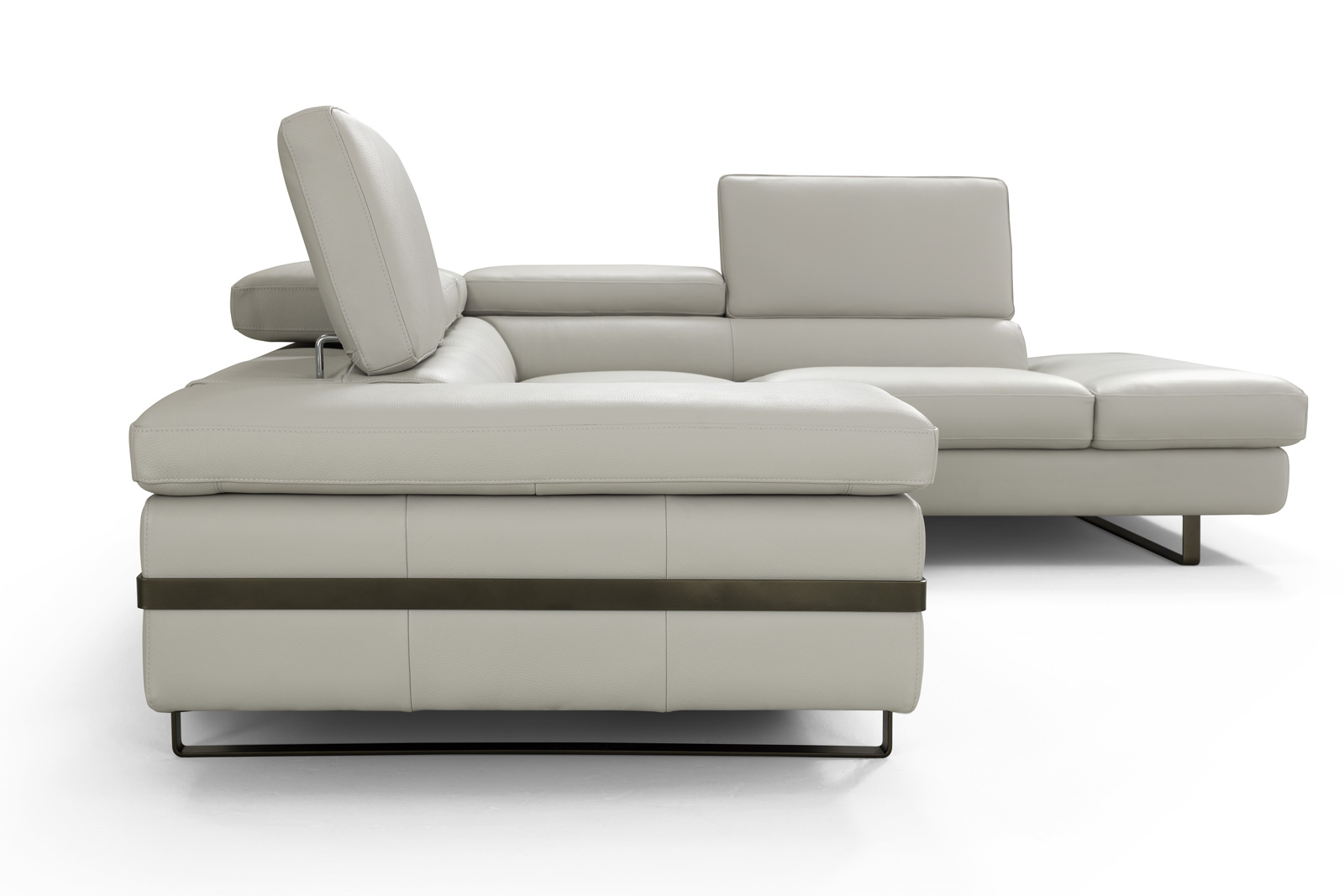 Rimini Italian Premium Leather Sectional - Thumbnail 3