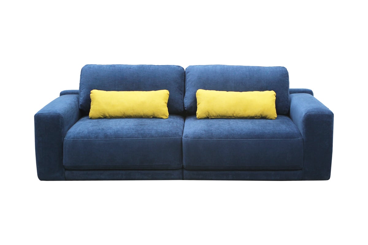 Robson Blue Queen Sofa Bed W Storage By