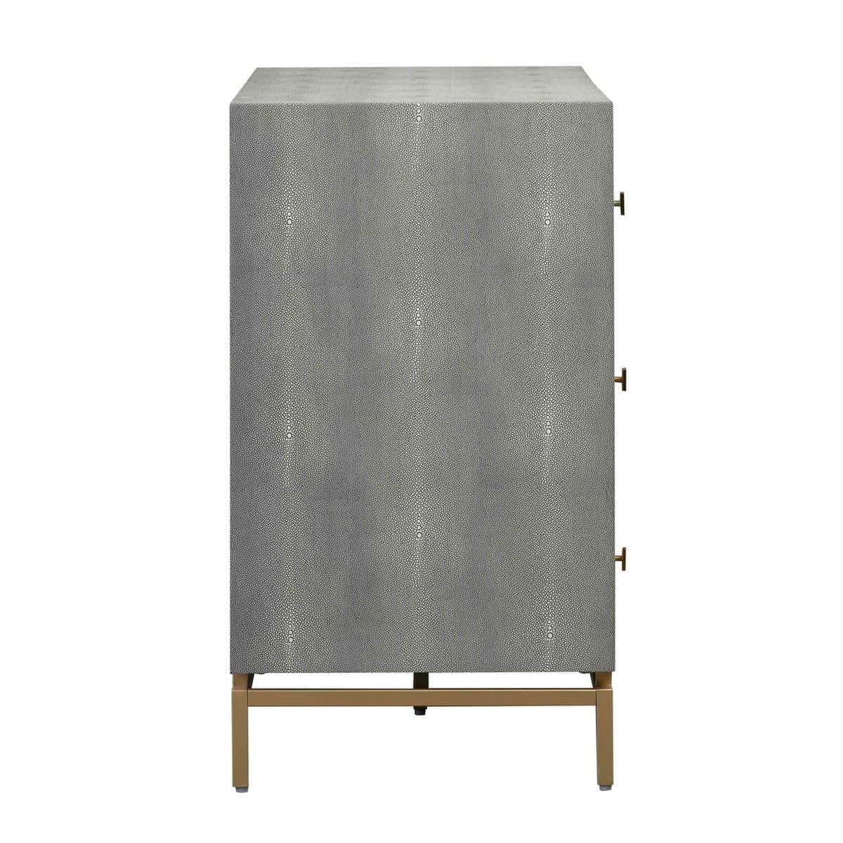 Pesce Shagreen 6 Drawer Dresser at Futonland