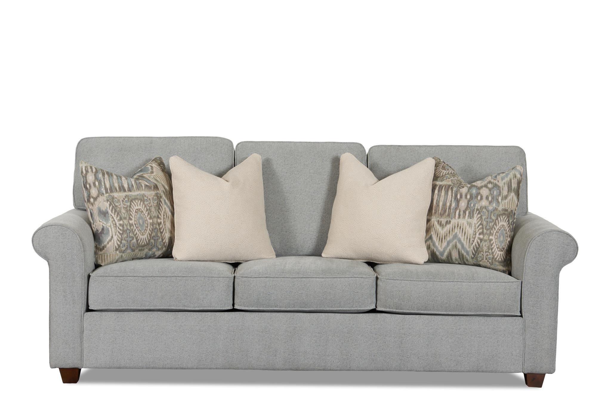 Tenby Sofa in Theron Haze by Wood House Upholstery