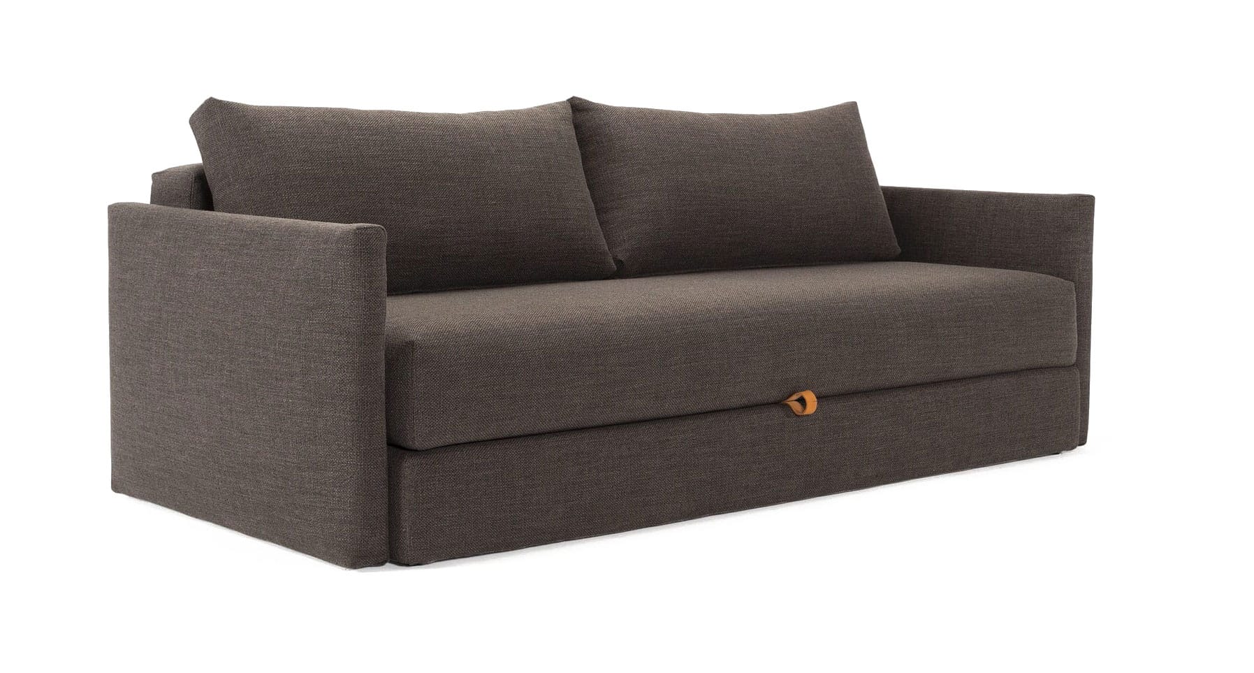 Tripi Sofa Bed w/Arms (Full Size) Kenya Taupe by Innovation