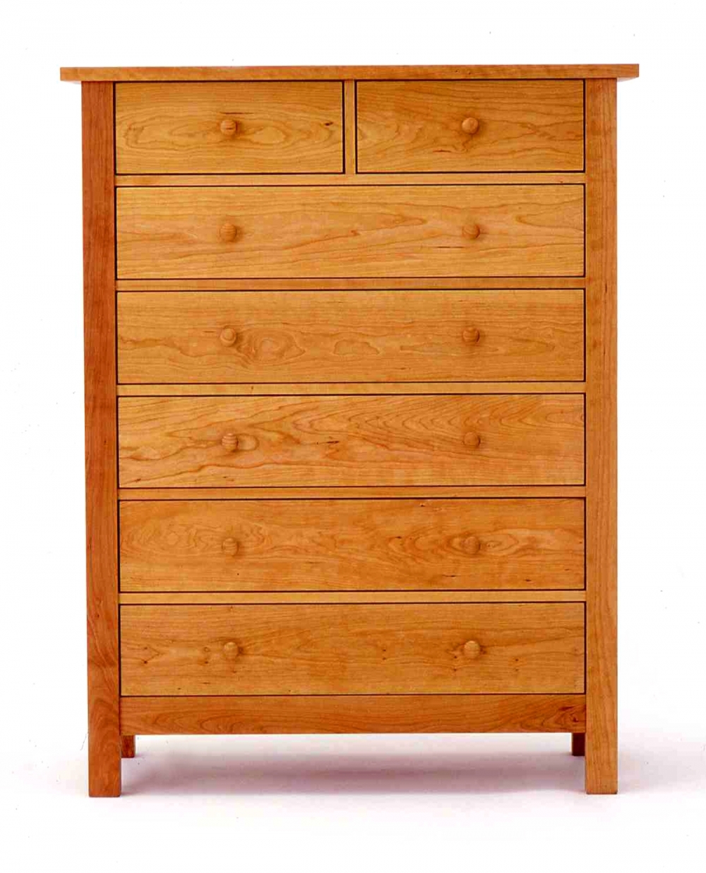 Burlington 7 Drawer Dresser By Vermont Handcrafted Furniture