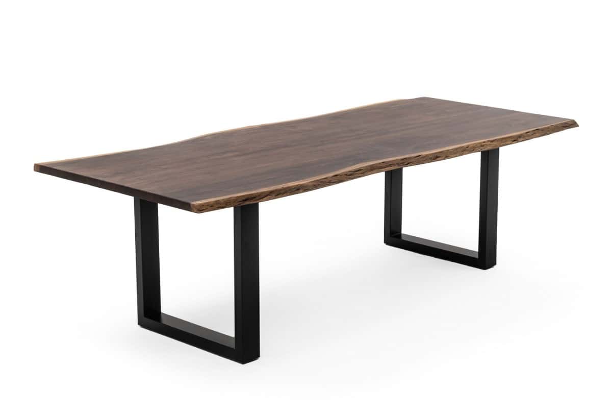 Modrest Taylor - X-Large Modern Live Edge Wood Dining Table at Futonland