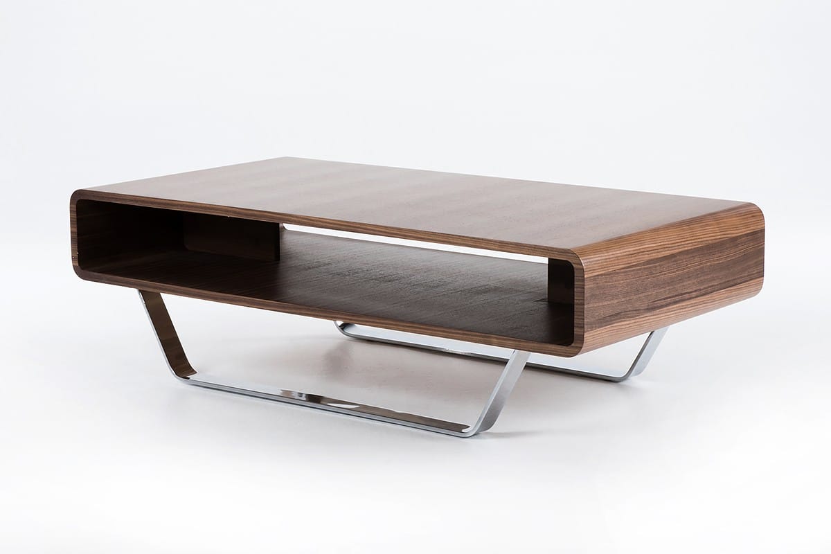 Modrest Avis Modern Walnut Matte Coffee Table by VIG Furniture
