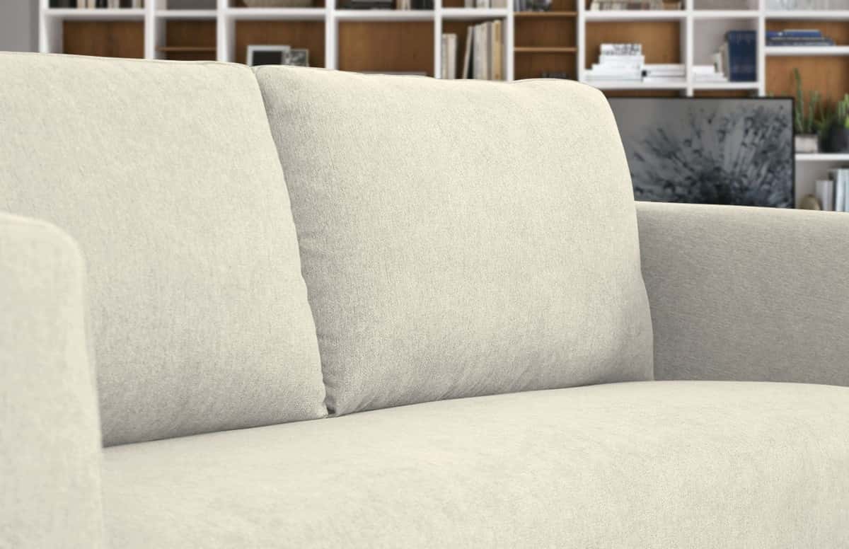 Divani Casa Jada - Modern Light Beige Fabric Sofa at Futonland