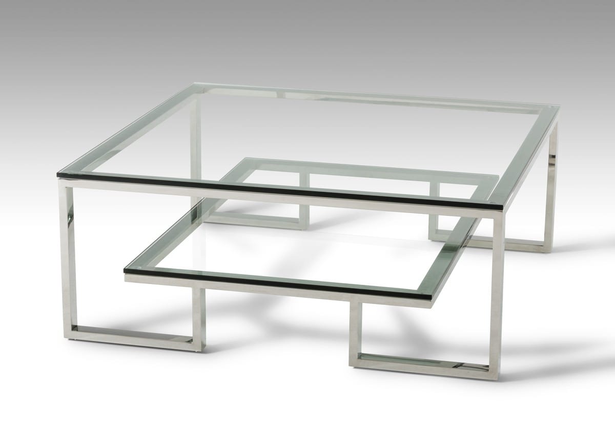 Fresh modrest coffee table Modrest Topaz Modern Glass Coffee Table By Vig Furniture