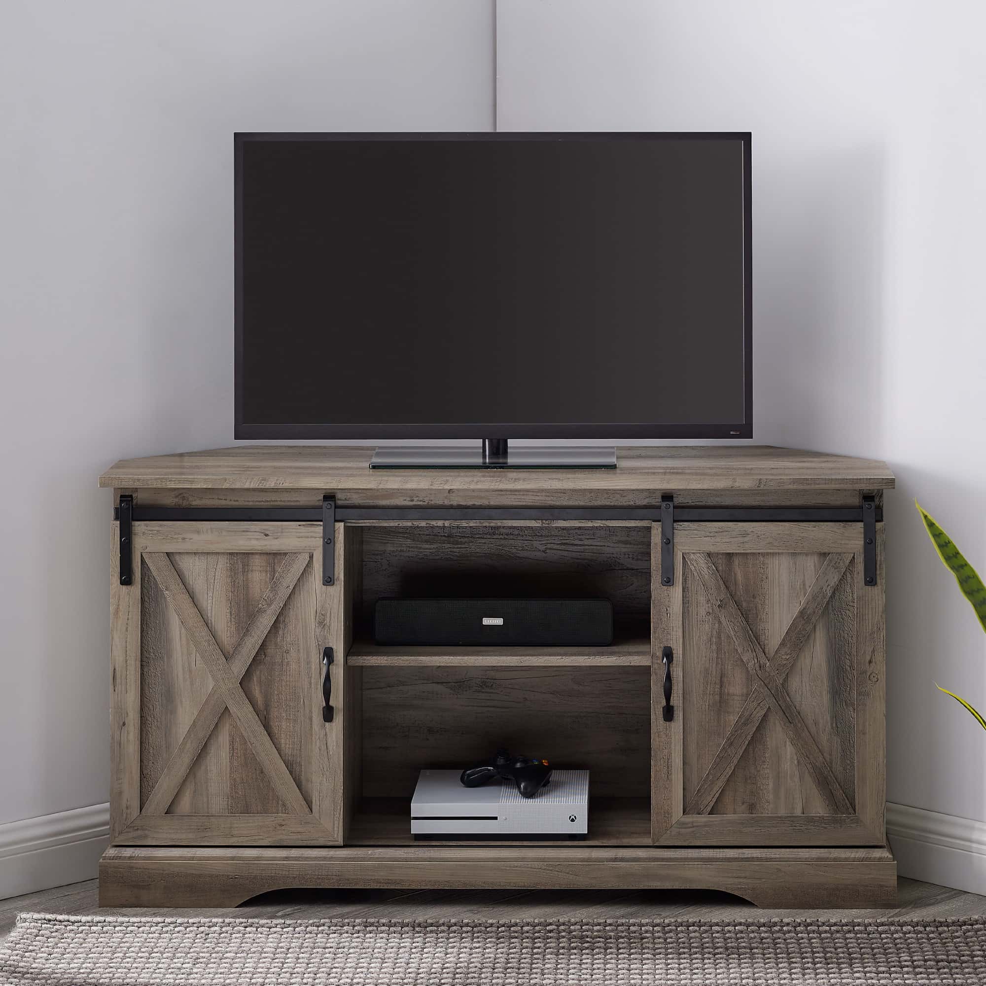 Walker edison sliding barn on sale door tv stand