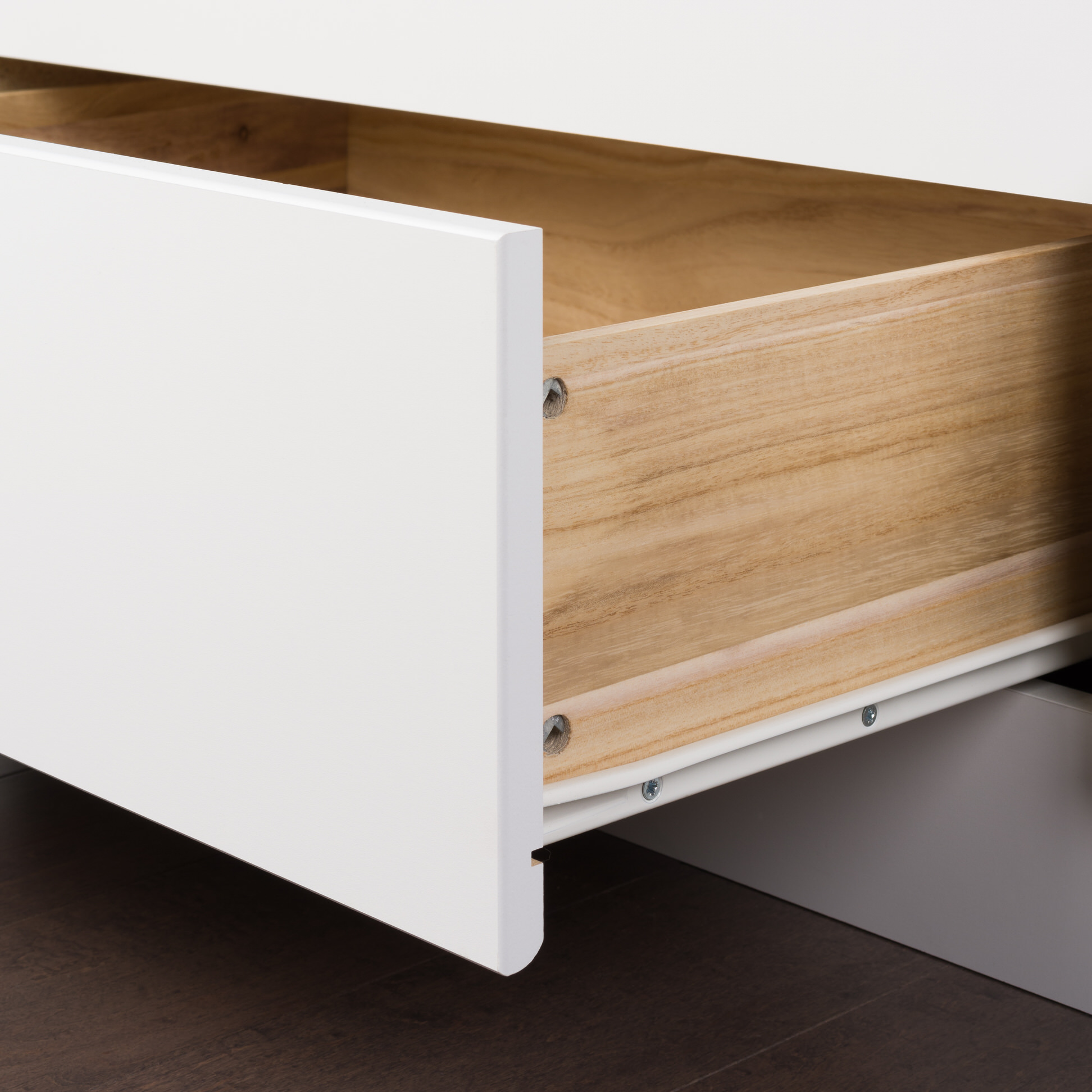 Twin Platform Storage Bed (3 Drawers) - Thumbnail 2