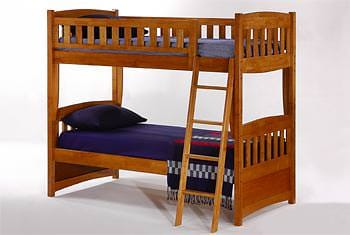 Cinnamon Twin Twin Bunk - Thumbnail 2