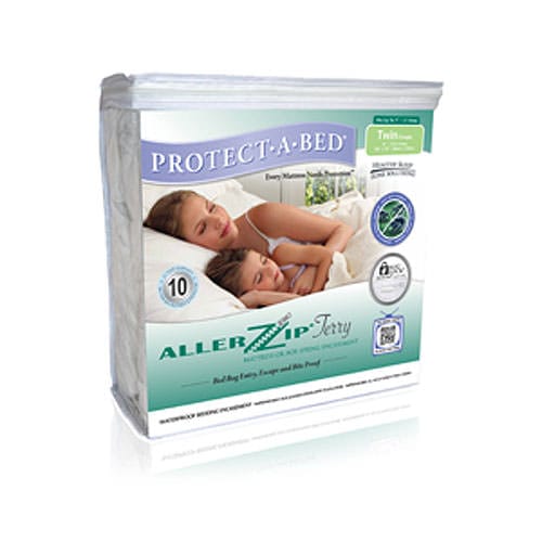 Protect-A-Bed AllerZip Terry Mattress Protector - Thumbnail 2