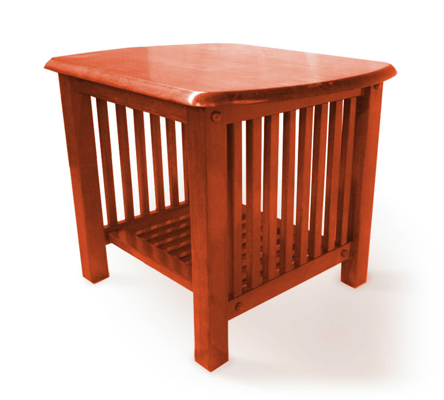 Mission Teak End Table