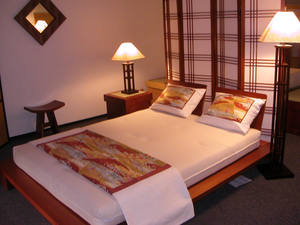 Zen Japanese Platform Bed by Prestige