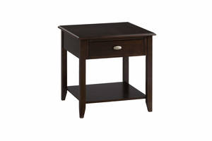 Merlot End Table by Jofran Furniture