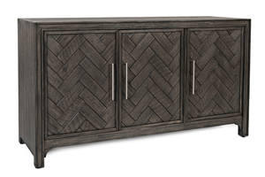 Gramercy Platinum 3 Door Accent Cabinet by Jofran Furniture