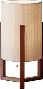 Quinn Table Lantern (Walnut) by Adesso Furniture