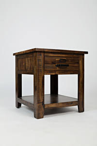 Cannon Valley End Table by Jofran Furniture