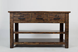 Cannon Valley Sofa/Media Table by Jofran Furniture