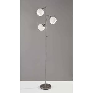 Phillip Tree Lamp (Brushed Steel) by Adesso Furniture