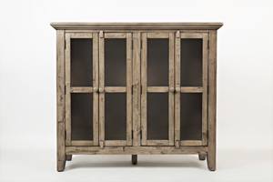 Rustic Shores Watch Hill Weathered Grey 48 Inch Accent Cabinet by Jofran Furniture