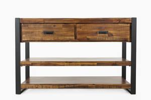 Loftworks Sofa Table w/Drawers by Jofran Furniture