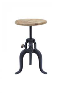 Global Archive Carter Cast Iron Crank Table by Jofran Furniture