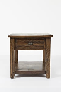 Artisan's Craft Dakota Oak End Table by Jofran Furniture