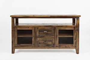 Artisan's Craft Dakota Oak Storage Console by Jofran Furniture