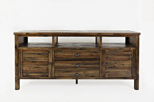 Artisan's Craft Dakota Oak 70 Inch Media Console by Jofran Furniture