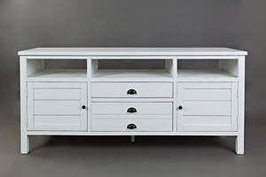 Artisan's Craft Weathered White 70 Inch Media Console by Jofran Furniture