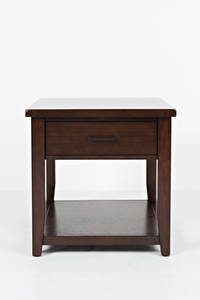 Twin Cities End Table by Jofran Furniture