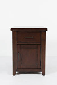 Twin Cities Chairside Table by Jofran Furniture