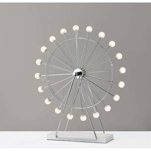 Coney Large LED Ferris Wheel (Chrome) by Adesso Furniture