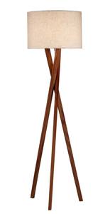 Brooklyn Floor Lamp (Walnut) by Adesso Furniture