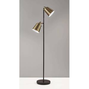 Malcolm Floor Lamp (Black) by Adesso Furniture