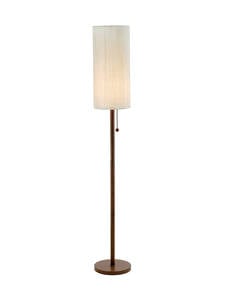 Hamptons Floor Lamp (Walnut) by Adesso Furniture