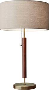 Hamilton Table Lamp (Walnut) by Adesso Furniture