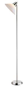 Swivel Floor Lamp (Brushed Steel) by Adesso Furniture
