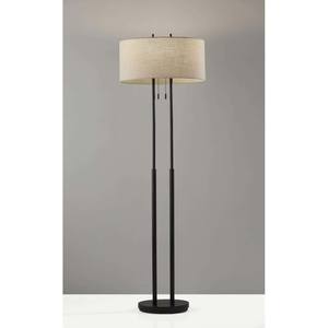 Duet Floor Lamp (Antique Bronze) by Adesso Furniture