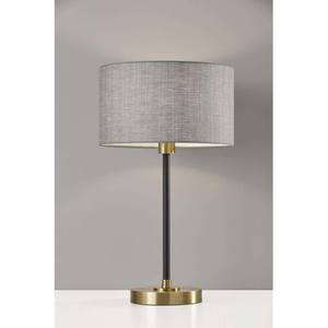 Bergen Table Lamp (Antique Brass/Black) by Adesso Furniture
