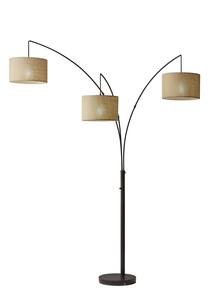 Trinity Arc Lamp (Antique Bronze) by Adesso Furniture