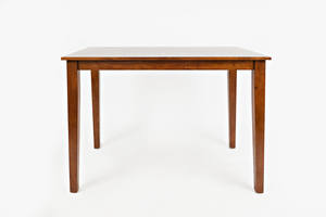 Simplicity Caramel Counter Height Dining Table by Jofran Furniture