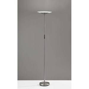 Solar LED Torchiere (Brushed Steel) by Adesso Furniture
