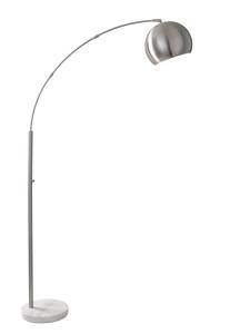 Astoria Arc Lamp (Brushed Steel) by Adesso Furniture