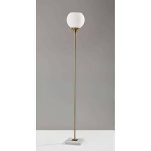 Fiona Torchiere (Antique Brass) by Adesso Furniture