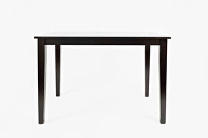 Simplicity Espresso Counter Height Dining Table by Jofran Furniture