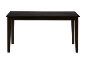 Simplicity Espresso Rectangle Dining Table by Jofran Furniture