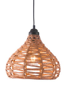 Nezz Ceiling Lamp Natural by Zuo Modern